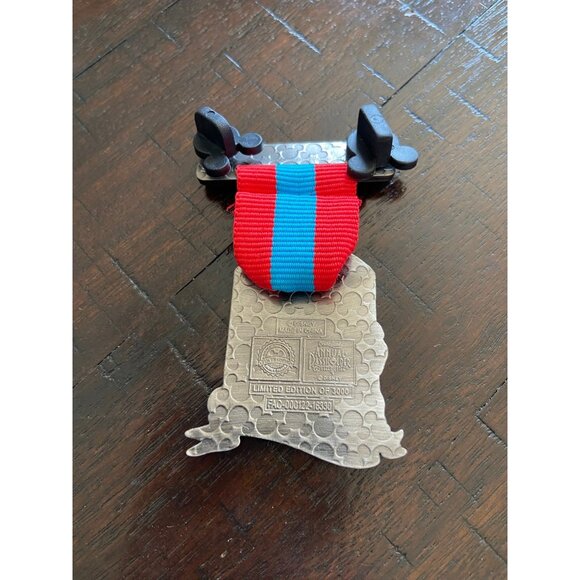 Disneyland Annual Passholder 2017 Matterhorn Bobsled Ribbon LE‎ Disney Pin - Picture 4 of 7